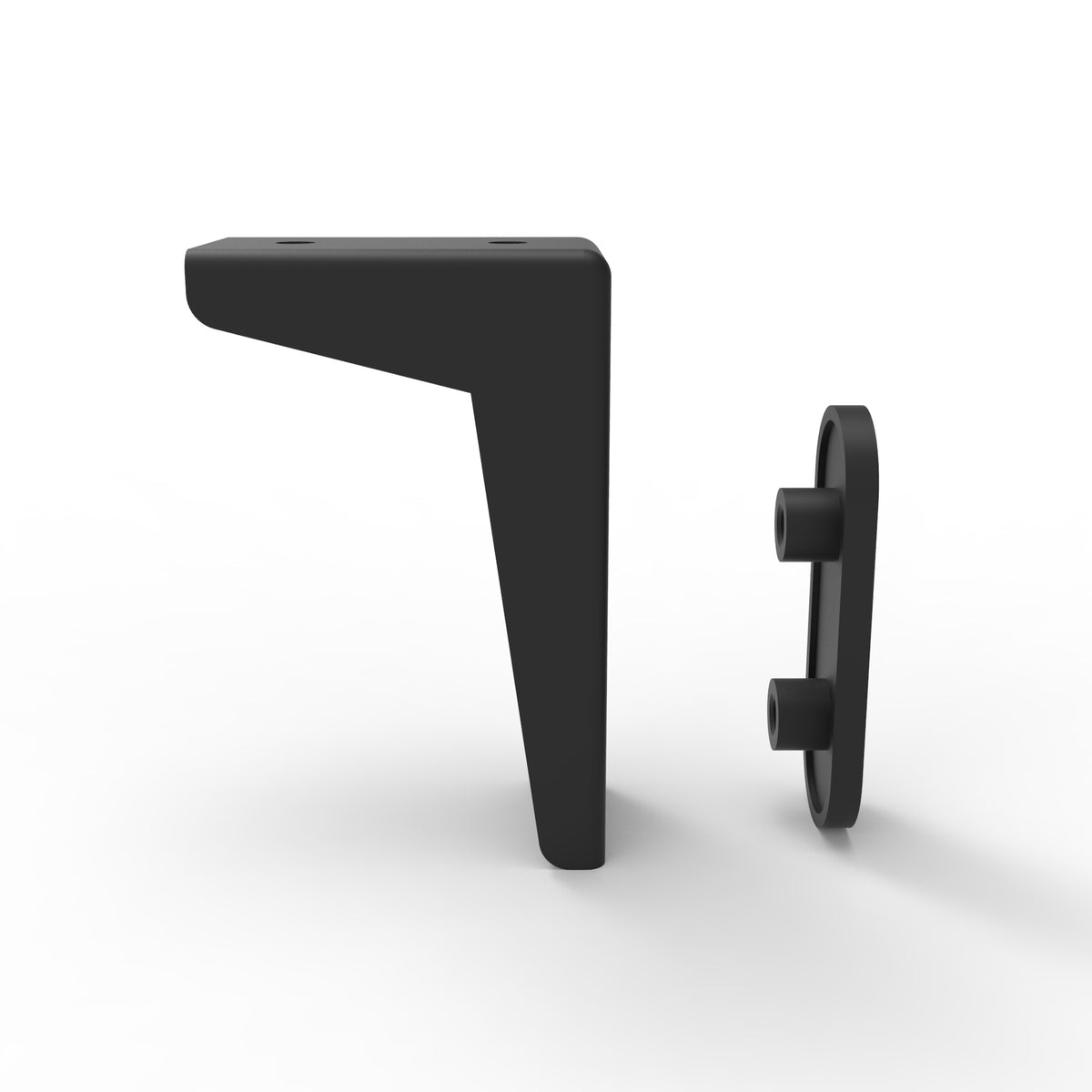Acouline 3Q Mount Bracket in black – fitted