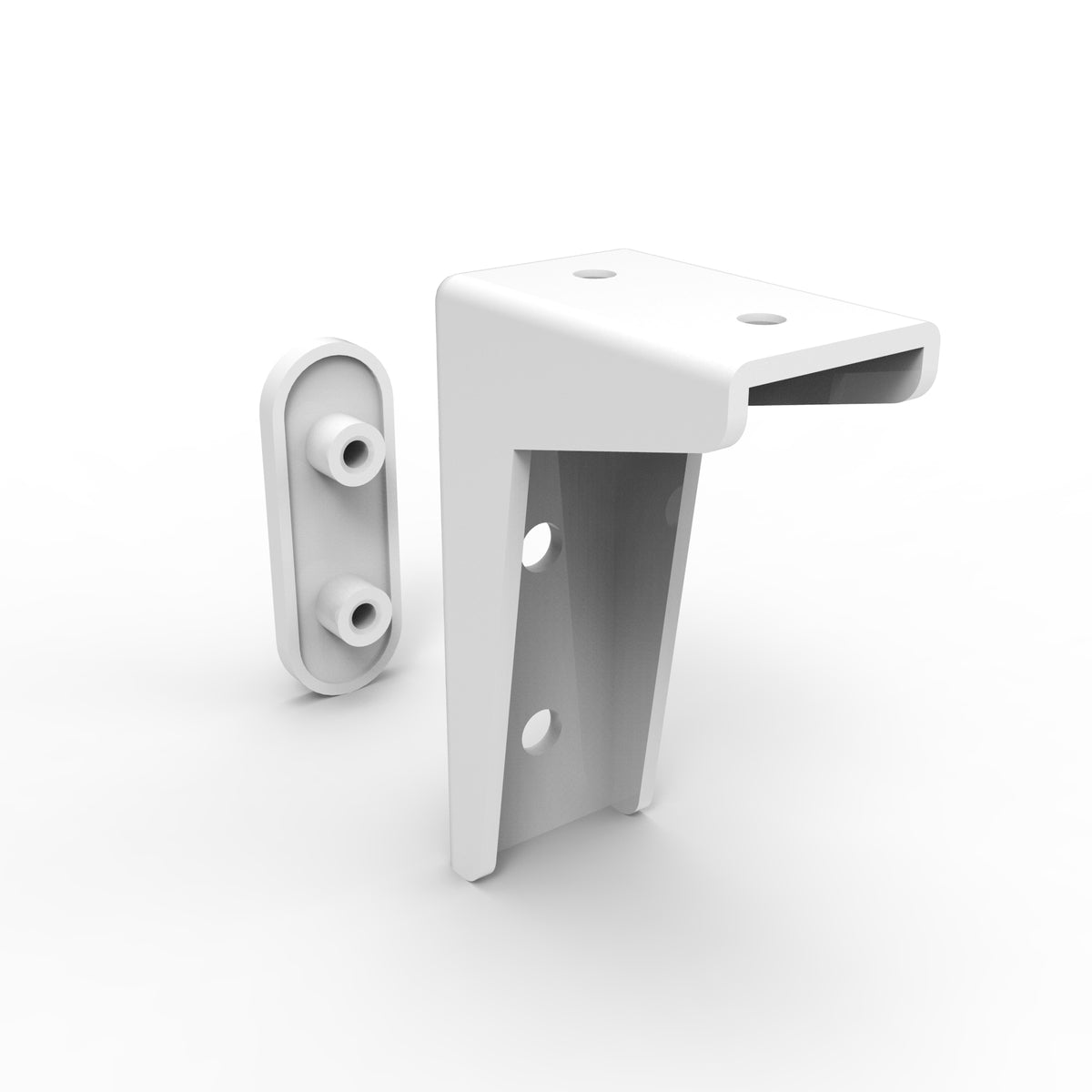 Acouline 3Q Mount Bracket in white – detail