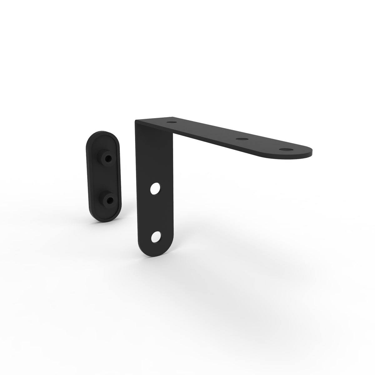 Acouline 3Q Tab Bracket in black – fitted