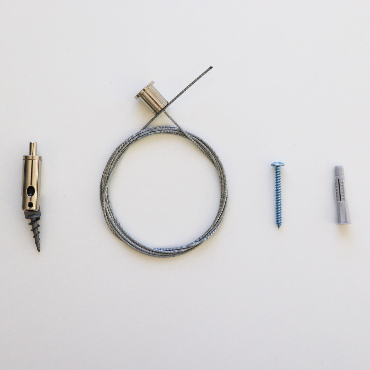 Self tapping plug fix hanging kit