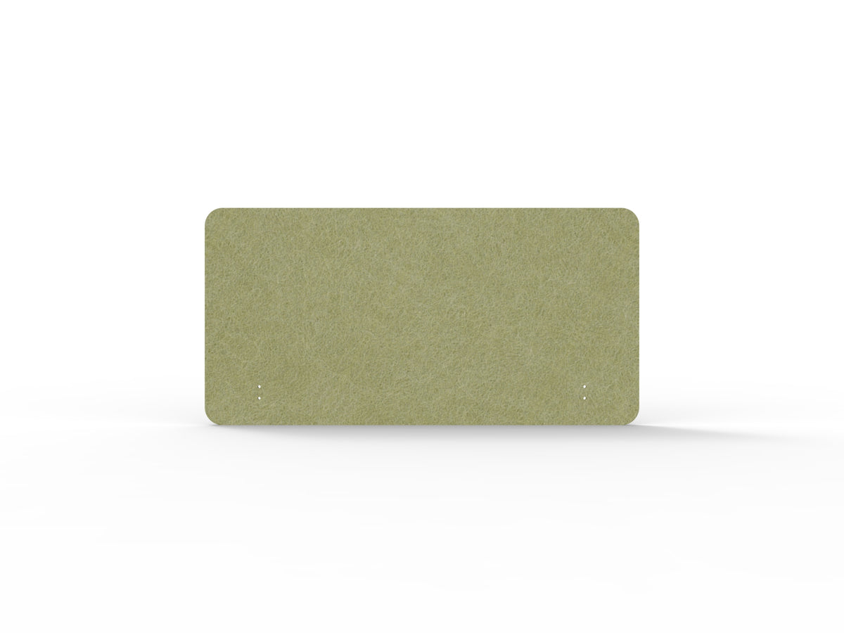 Acouline 3-Quarter Mount Desk Screen in Fern 420
