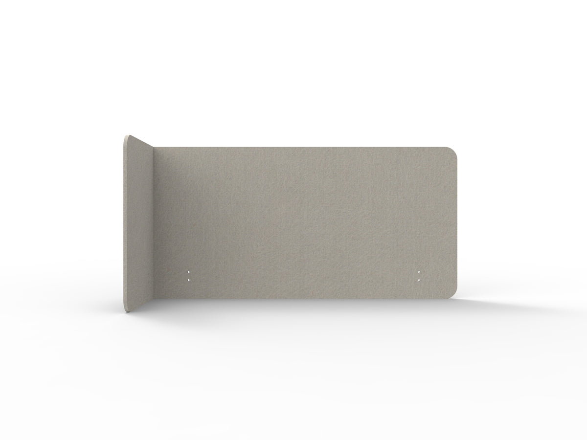 Acouline Left Hand Return End Wrap 3-Quarter Screen in Mist 500