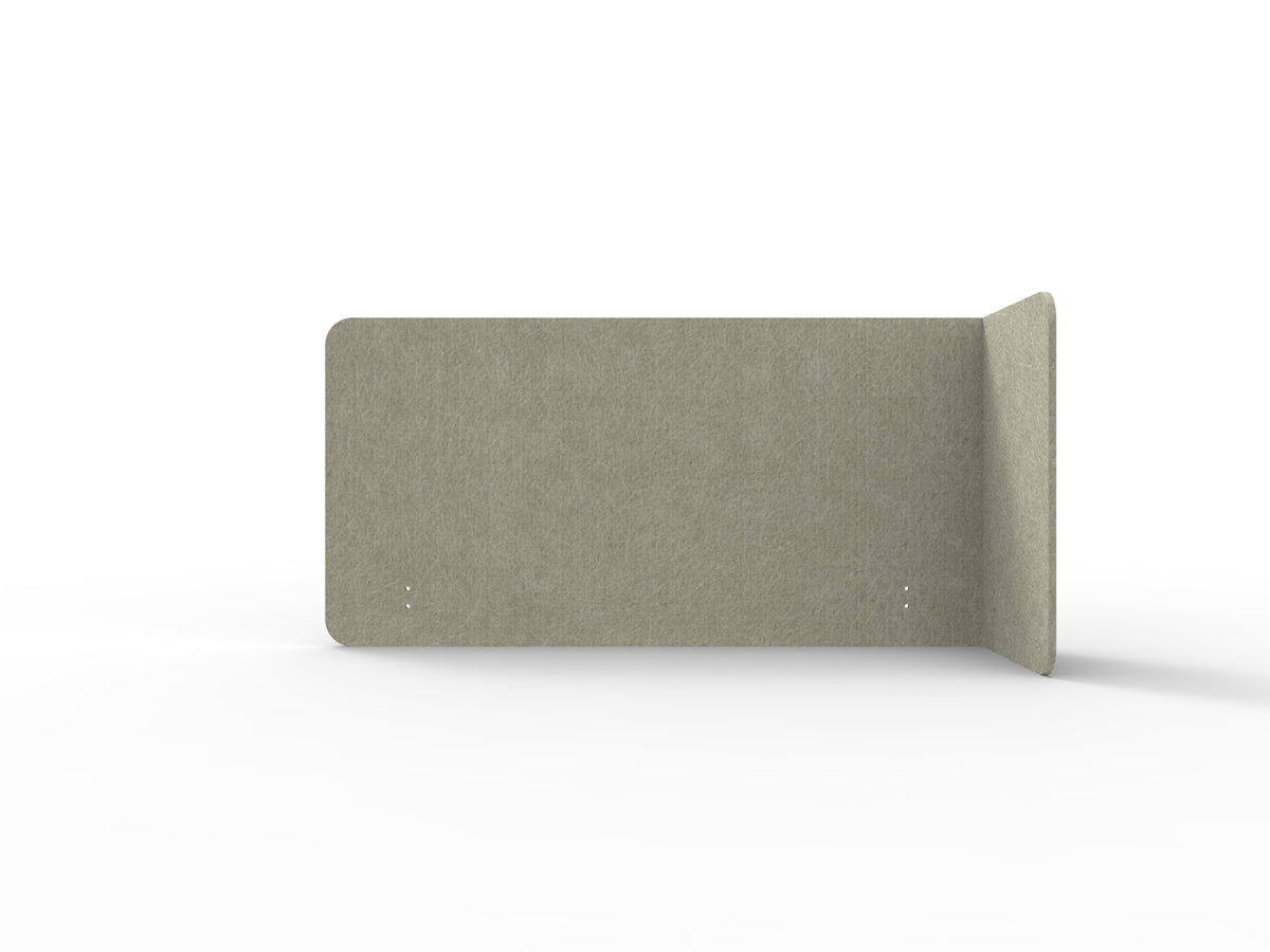 Acouline Right Hand Return End Wrap 3-Quarter Screen in Moss 090