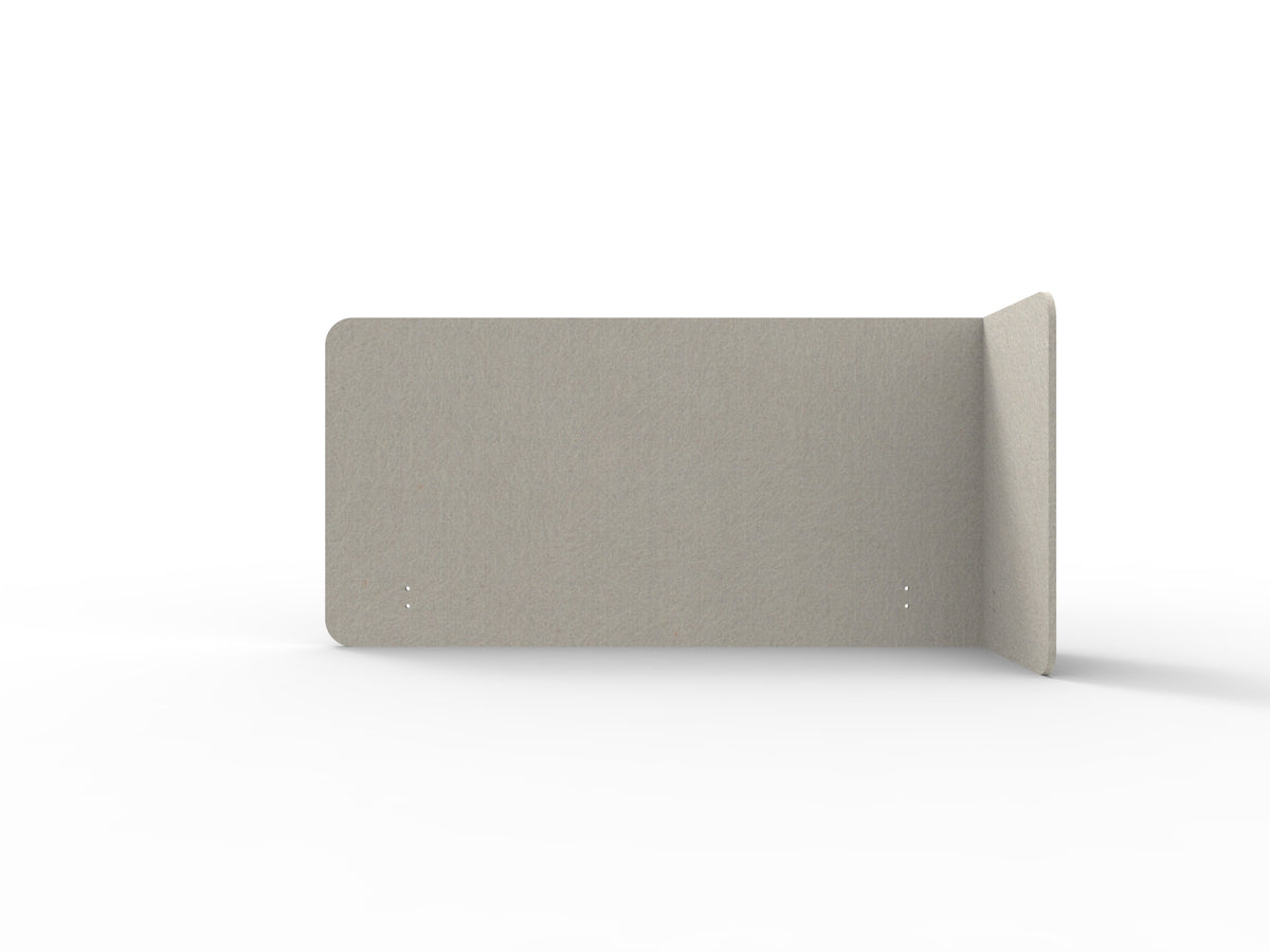 Acouline Right Hand Return End Wrap 3-Quarter Screen in Mist 500