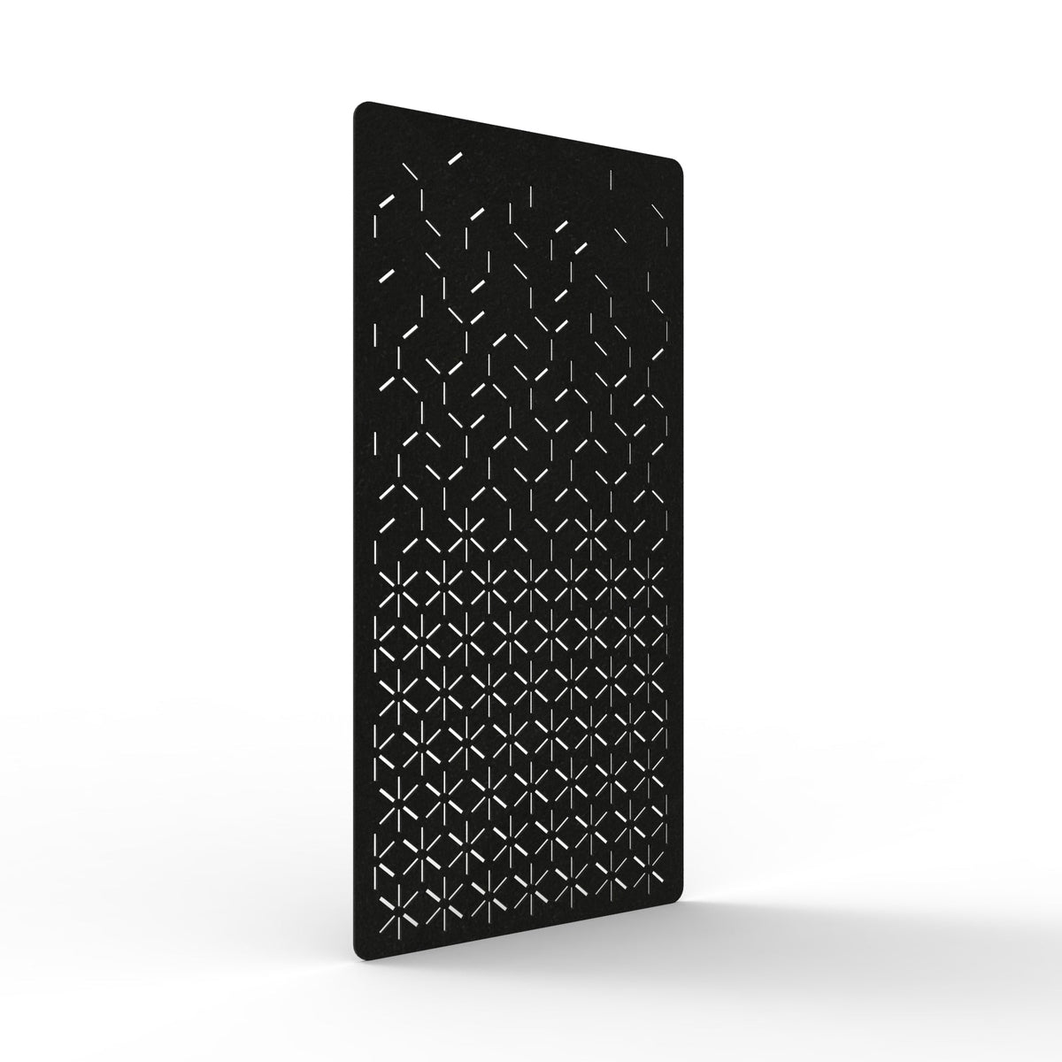 Bloom Hanging Screen in Coal 070, detail