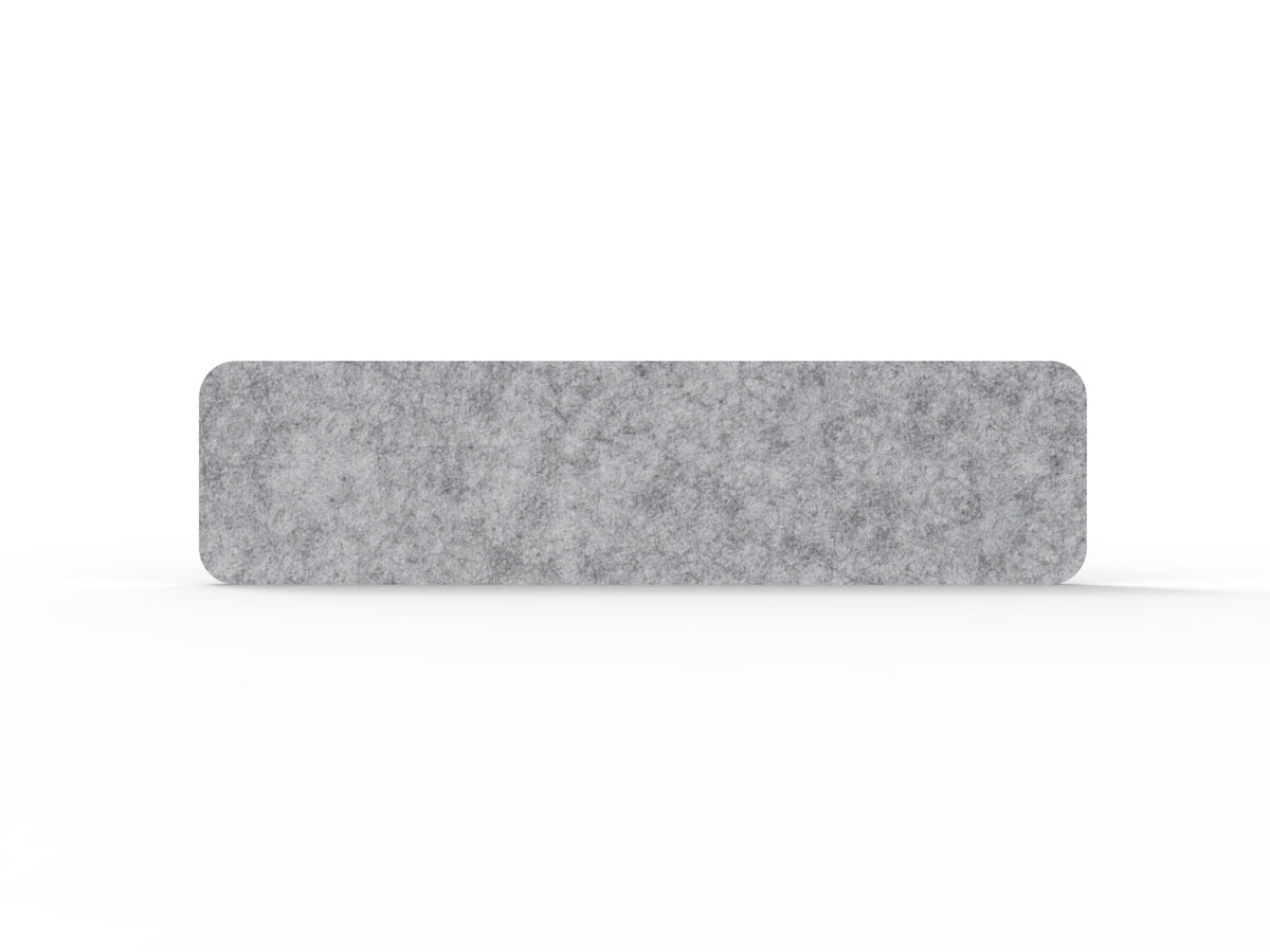 Acouline Standard Desk Mounted Screen in Flint 030