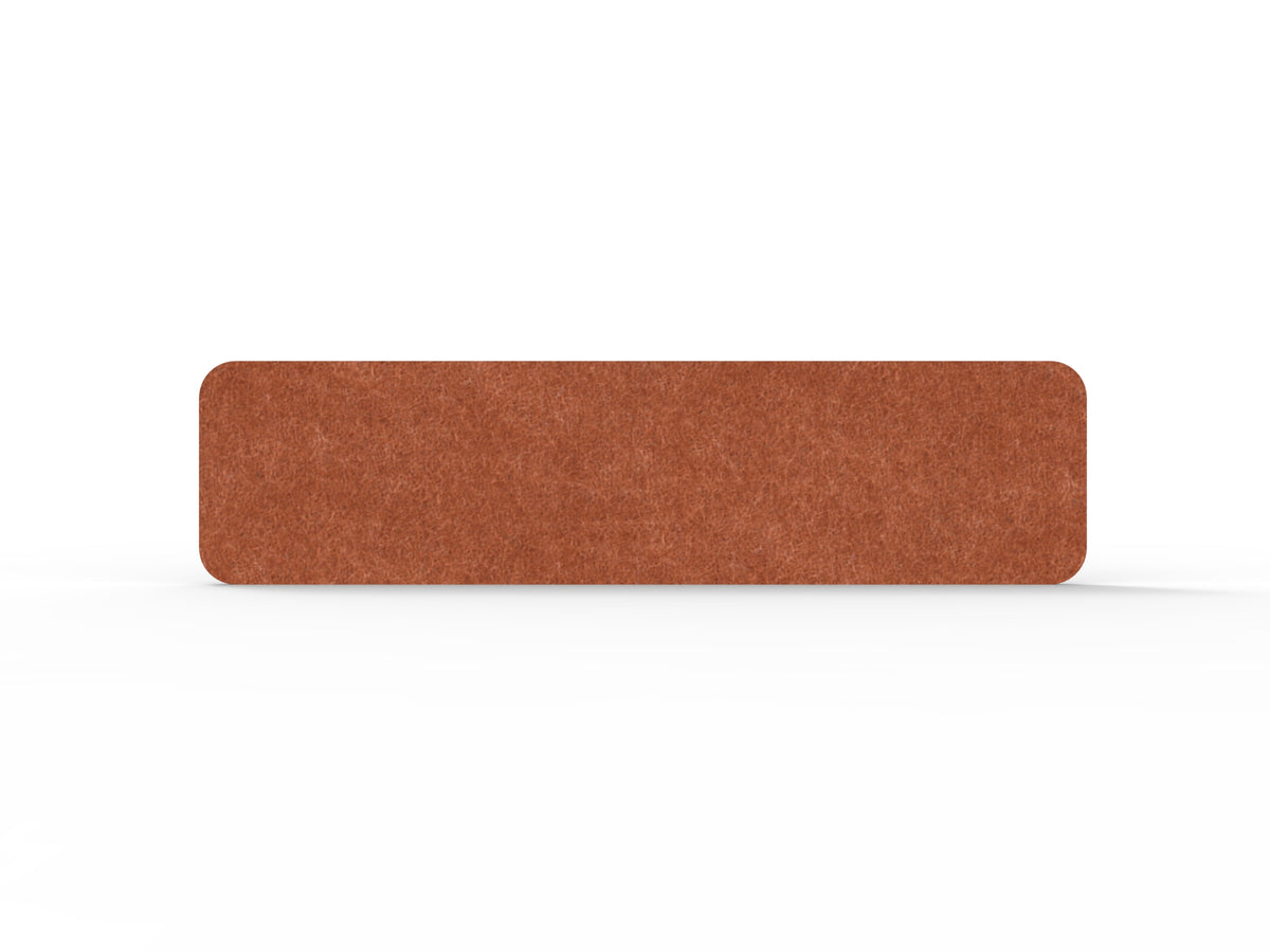 Acouline Standard Desk Mounted Screen in Ember 120
