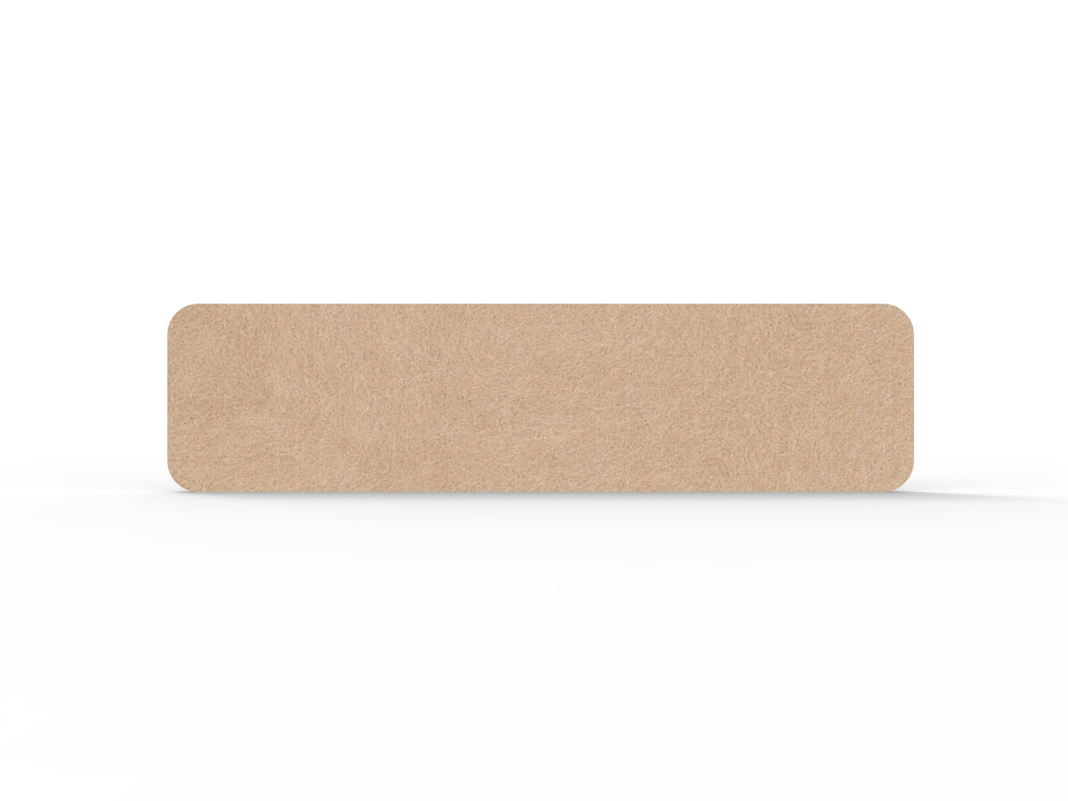Acouline Standard Desk Mounted Screen in Clay 370