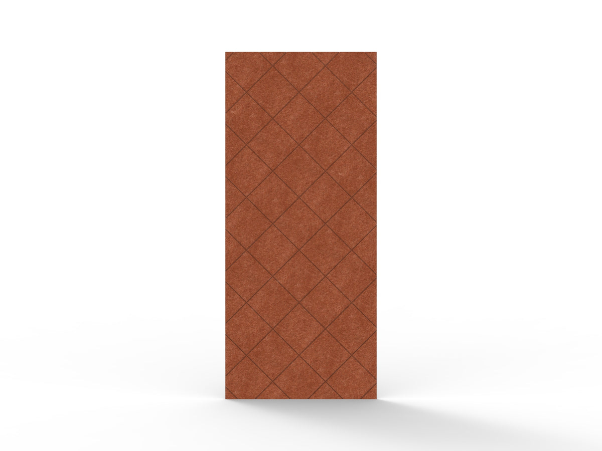Acouline Wall Panel – Grid in Ember 120