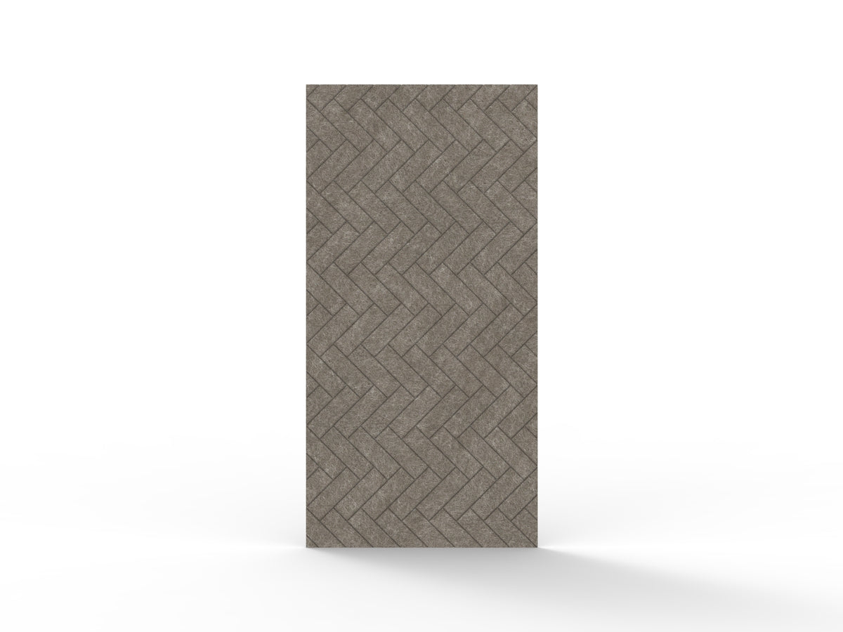 Acouline Wall Panel – Herringbone in Drift 130