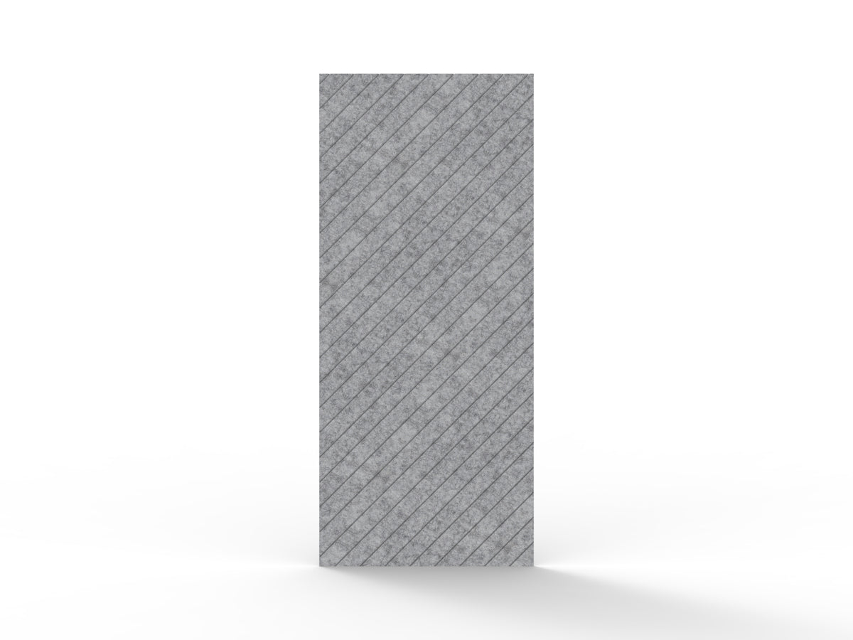 Acouline Wall Panel – V Groove Glide in Flint 030