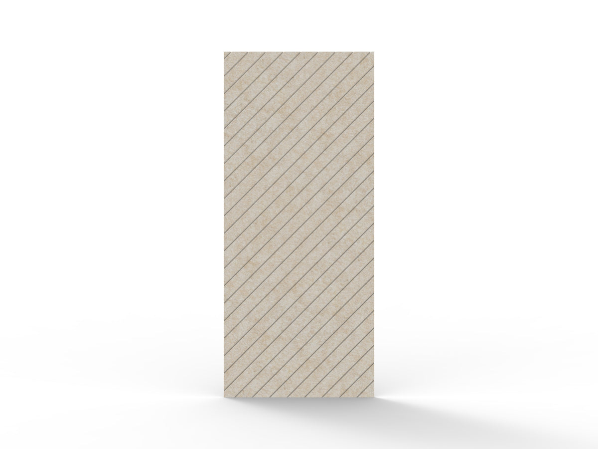 Acouline Wall Panel – V Groove Glide in Truffle 080