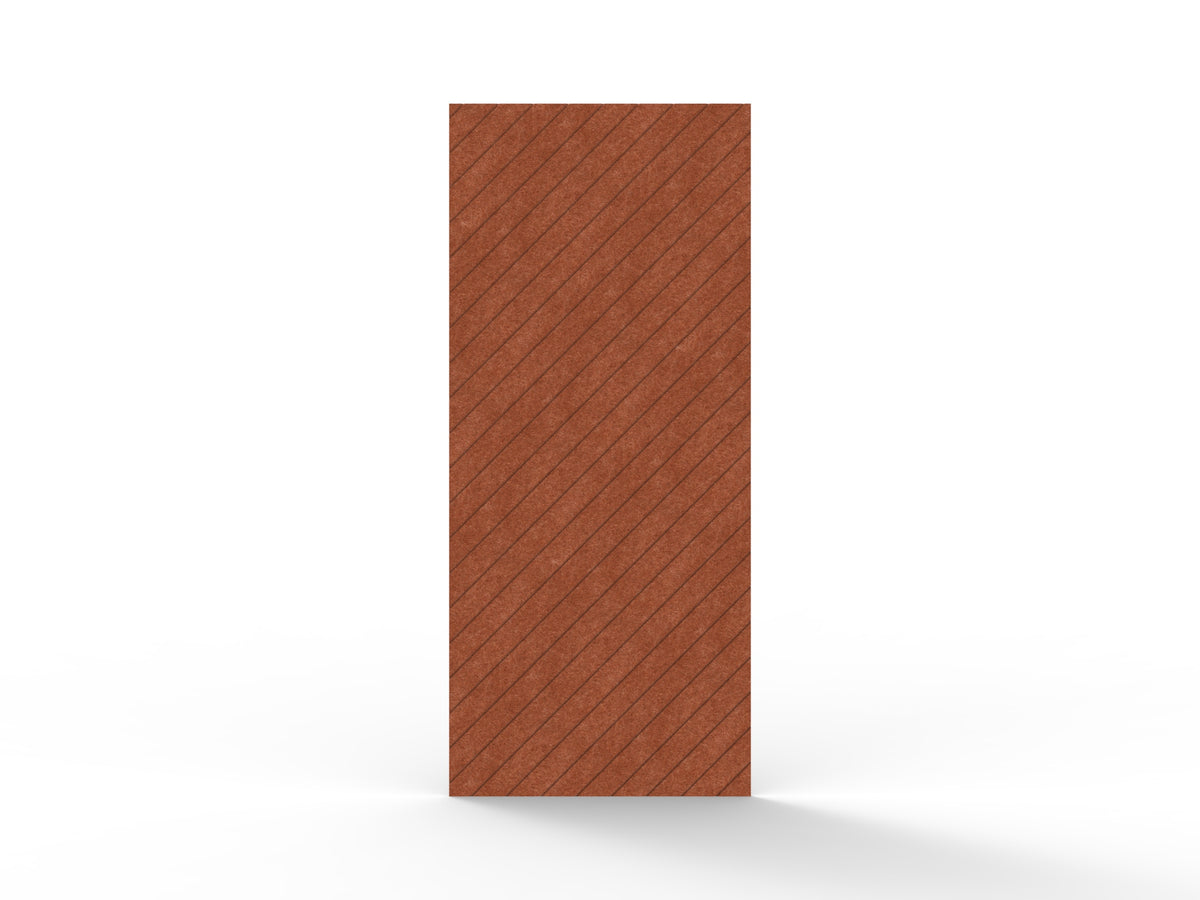 Acouline Wall Panel – V Groove Glide in Ember 120