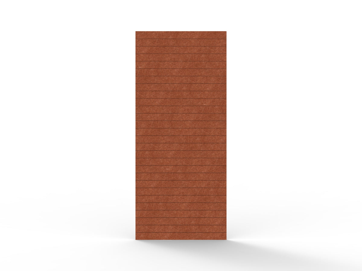Acouline Wall Panel – V Groove Horizon in Ember 120