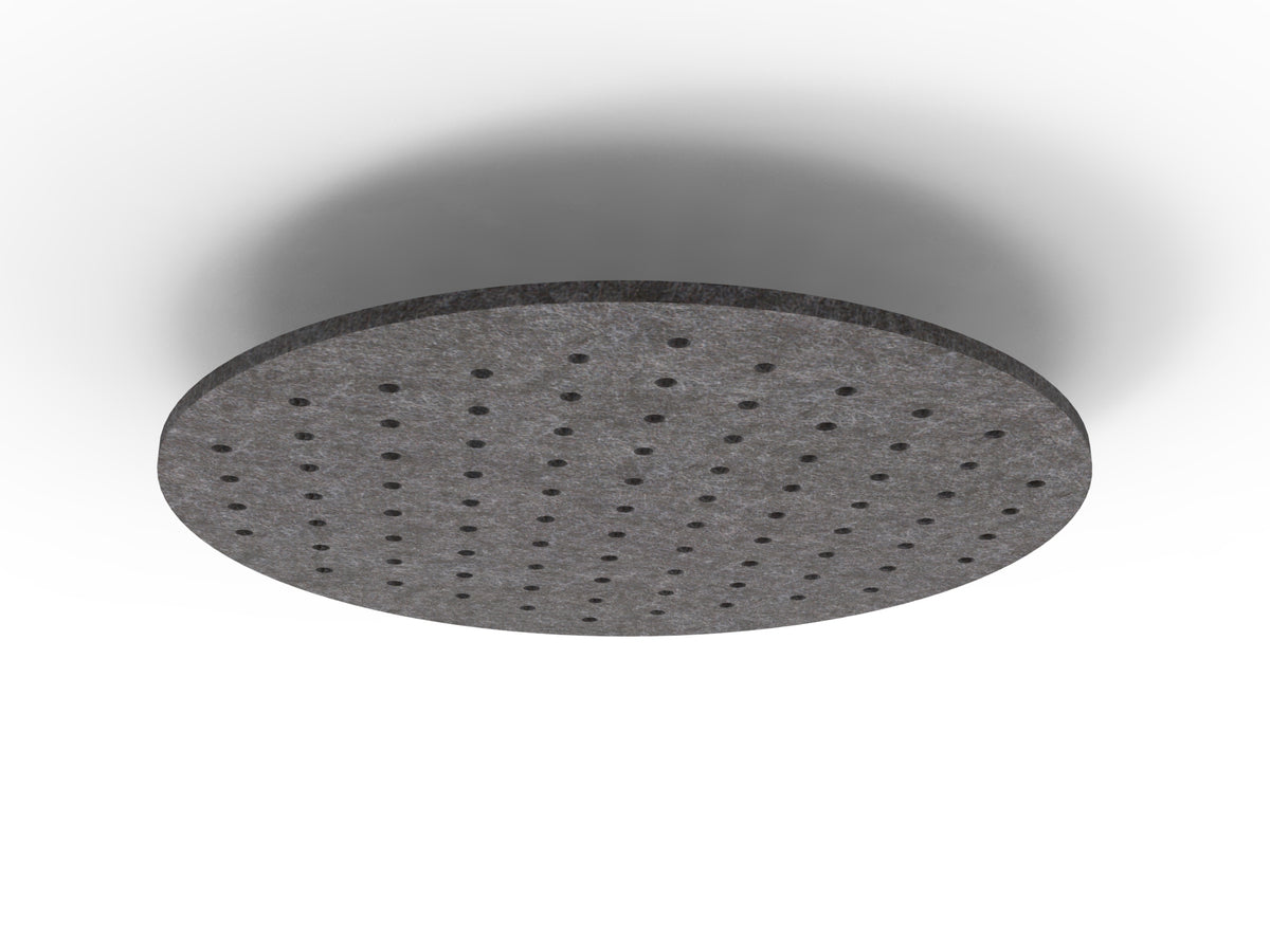 Halo Hanging Ceiling Panel – Ripple in Char 040