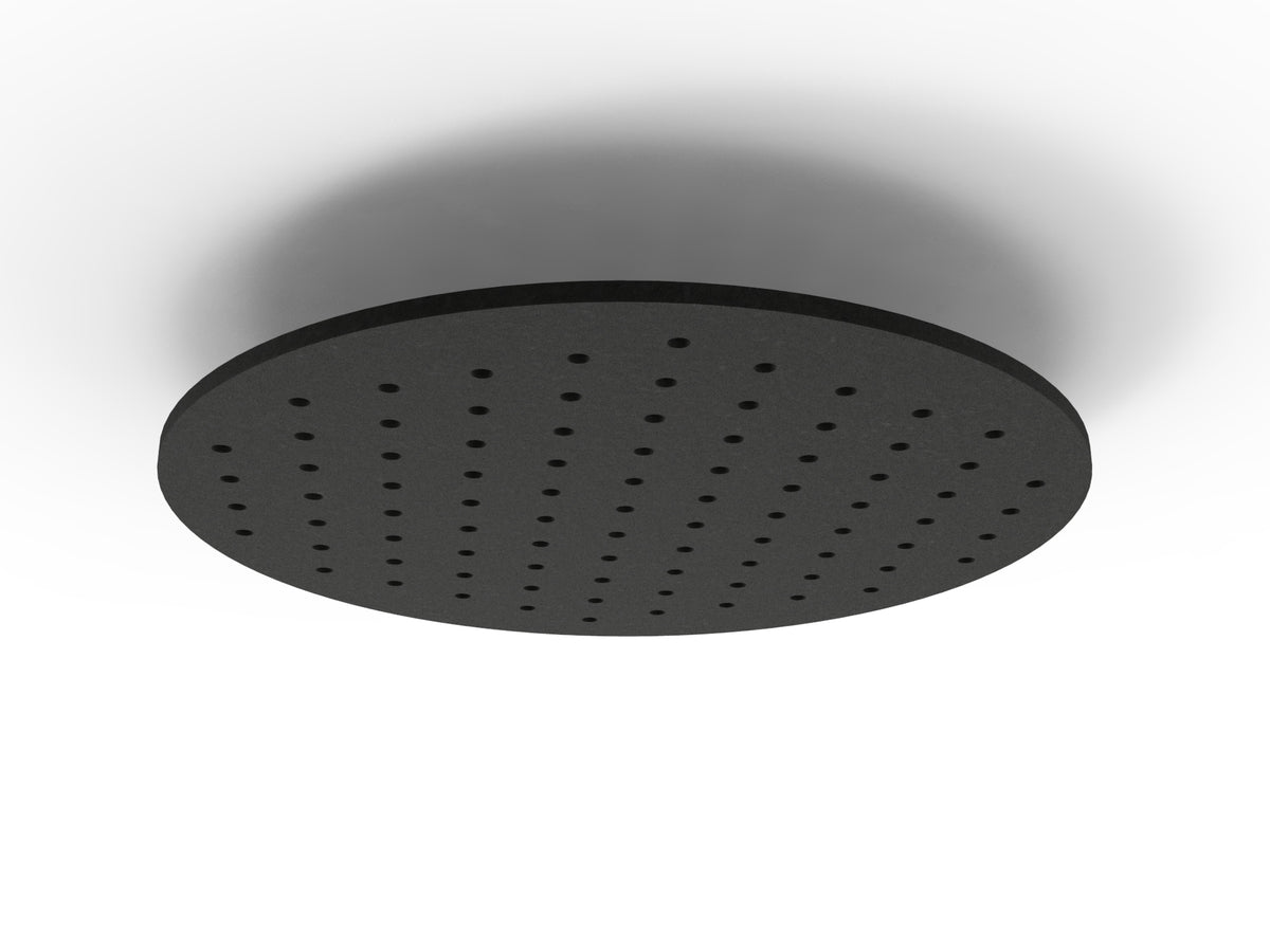 Halo Hanging Ceiling Panel – Ripple in Coal 070