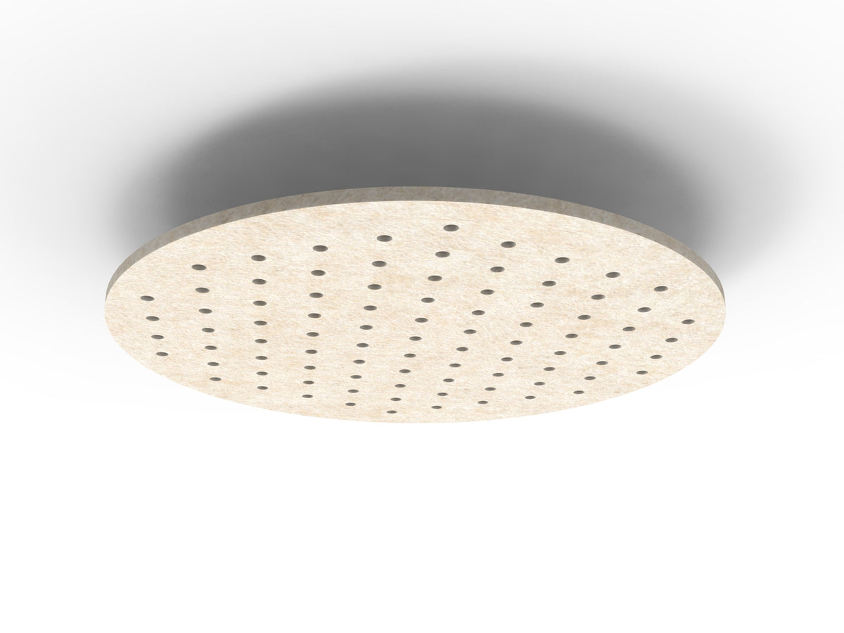 Halo Hanging Ceiling Panel – Ripple in Truffle 080
