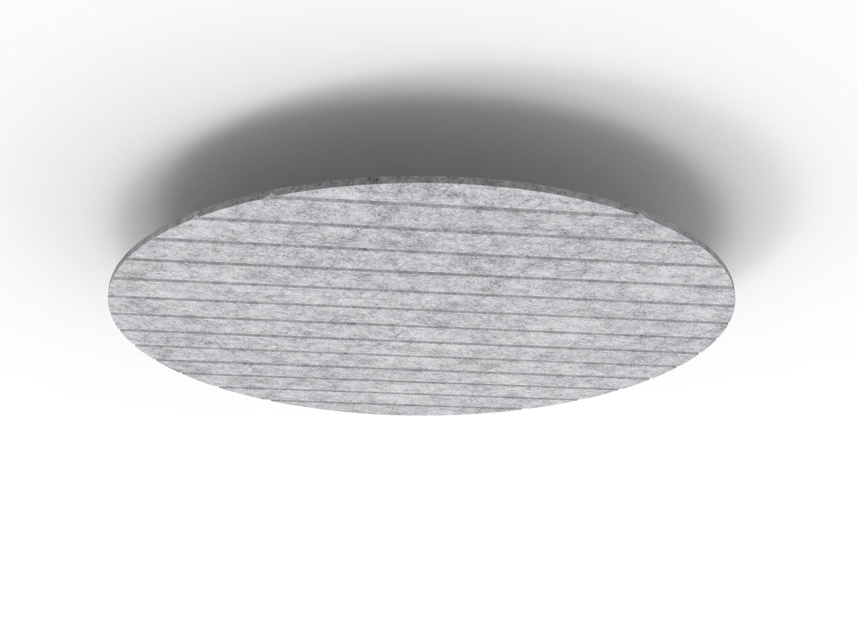 Halo Hanging Ceiling Panel – V Groove in Flint 030