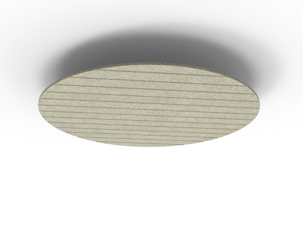 Halo Hanging Ceiling Panel – V Groove in Moss 090