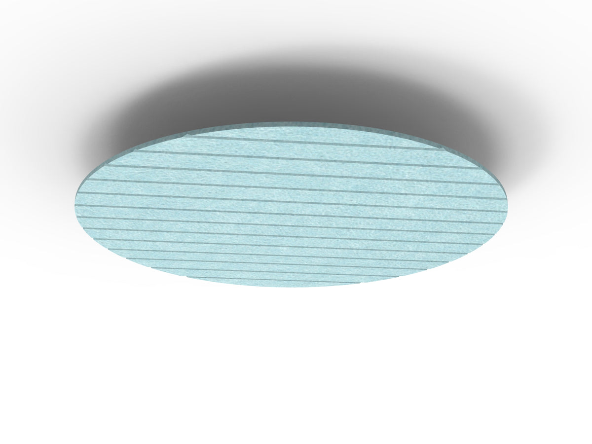 Halo Hanging Ceiling Panel – V Groove in Stream 240