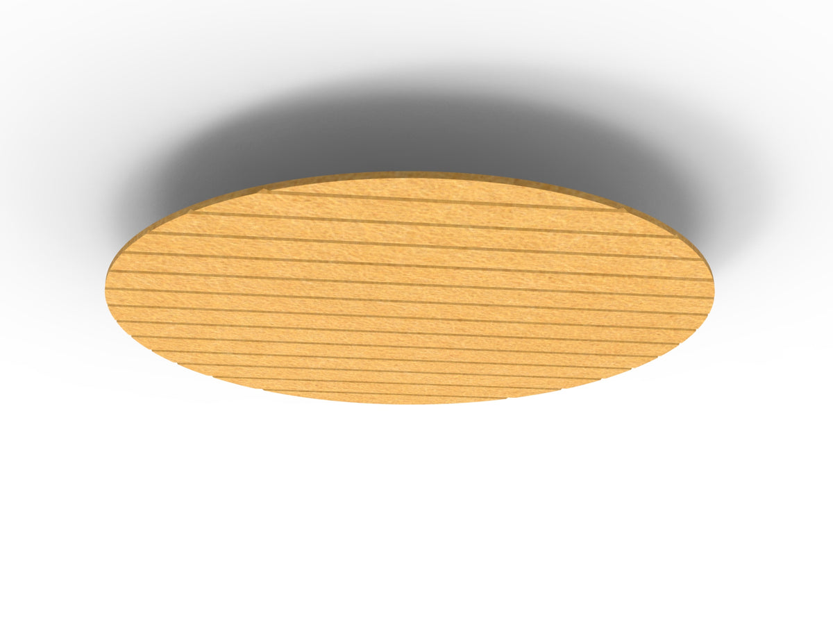 Halo Hanging Ceiling Panel – V Groove in Reed 320