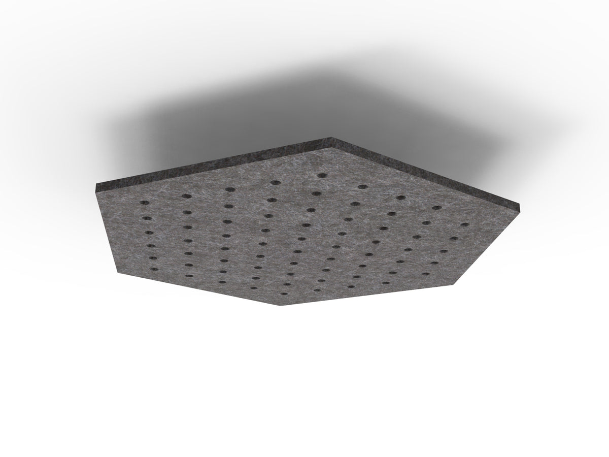 Hive Hanging Ceiling Panel – Ripple in Char 040