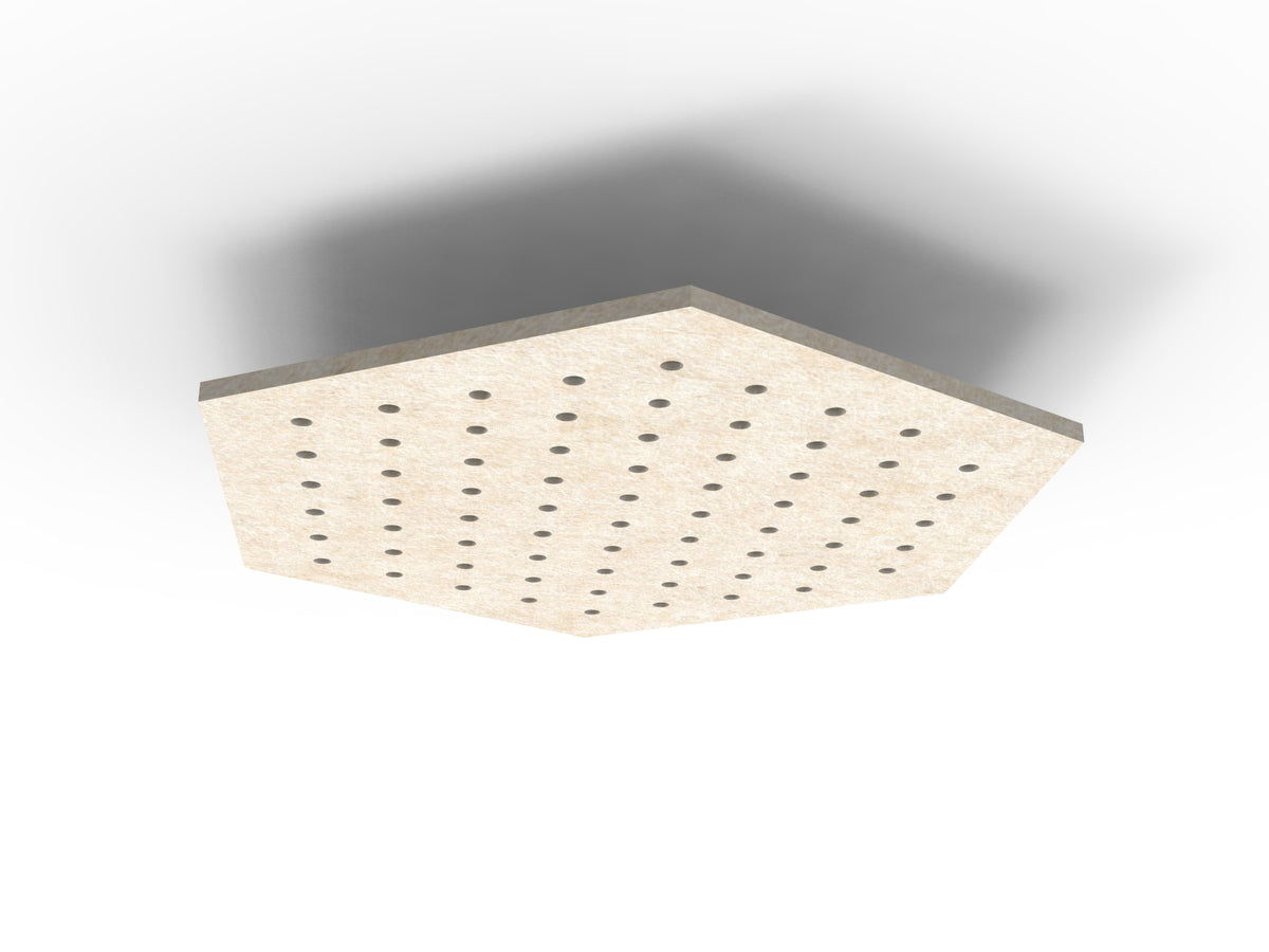 Hive Hanging Ceiling Panel – Ripple in Truffle 080