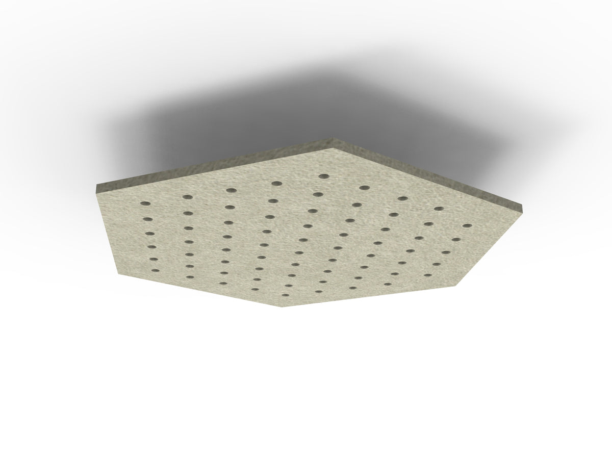 Hive Hanging Ceiling Panel – Ripple in Moss 090