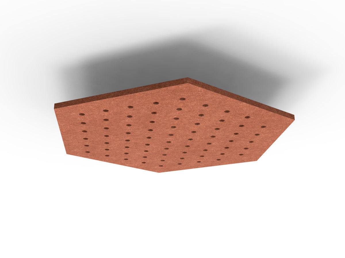 Hive Hanging Ceiling Panel – Ripple in Ember 120