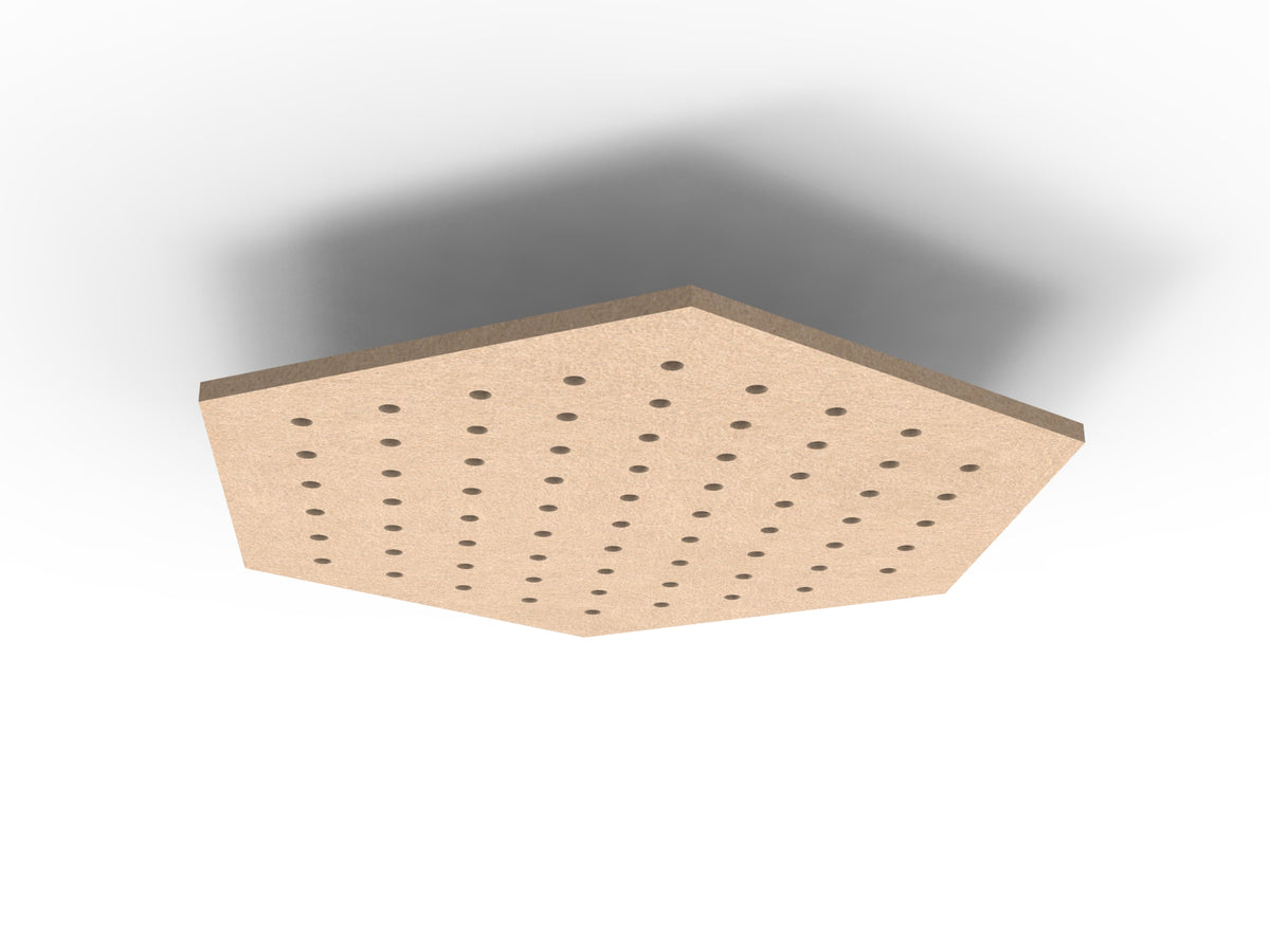 Hive Hanging Ceiling Panel – Ripple in Clay 370