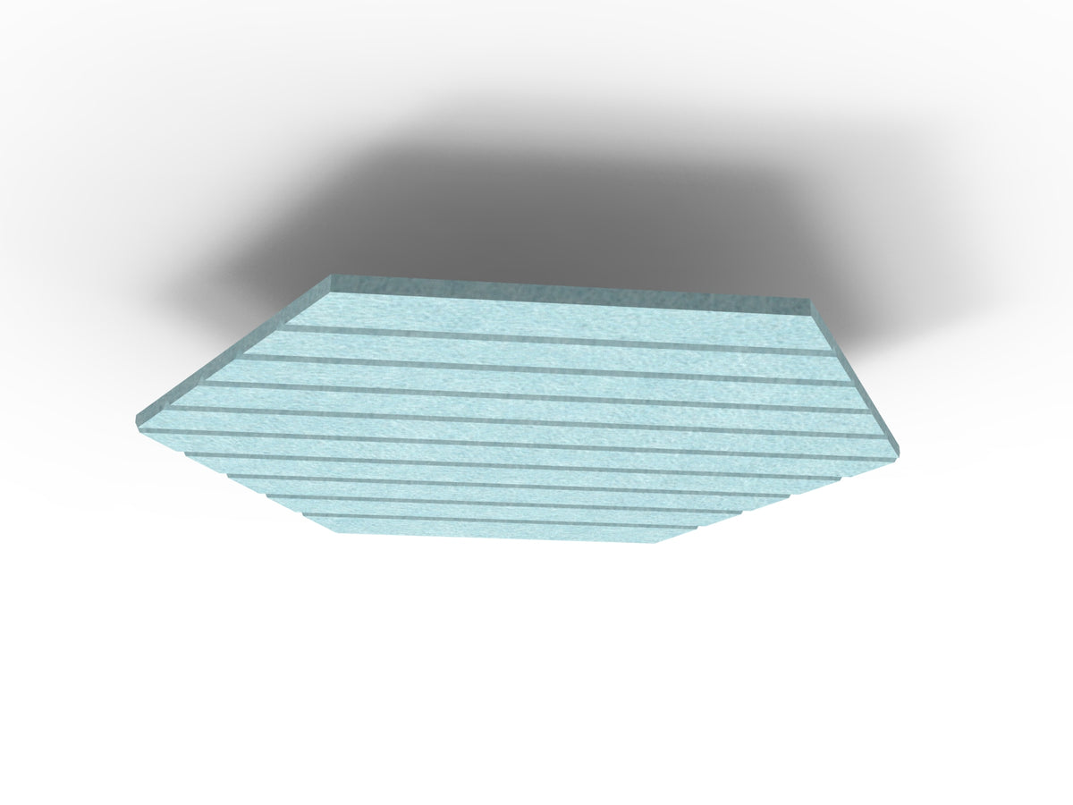 Hive Hanging Ceiling Panel – V Groove in Stream 240