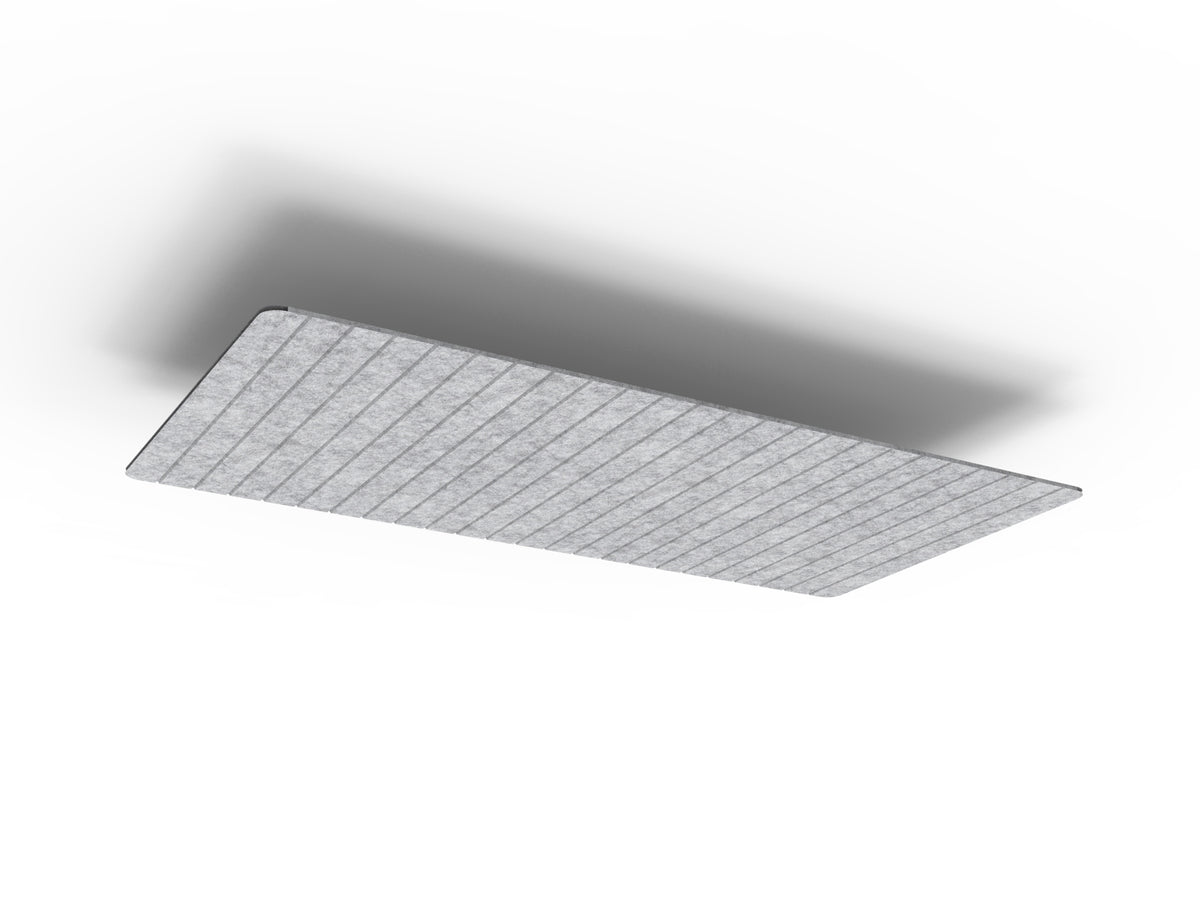Span Hanging Ceiling Panel – V Groove Horizon in Flint 030