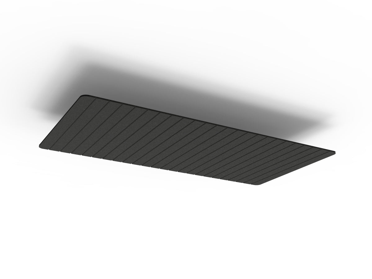 Span Hanging Ceiling Panel – V Groove Horizon in Coal 070
