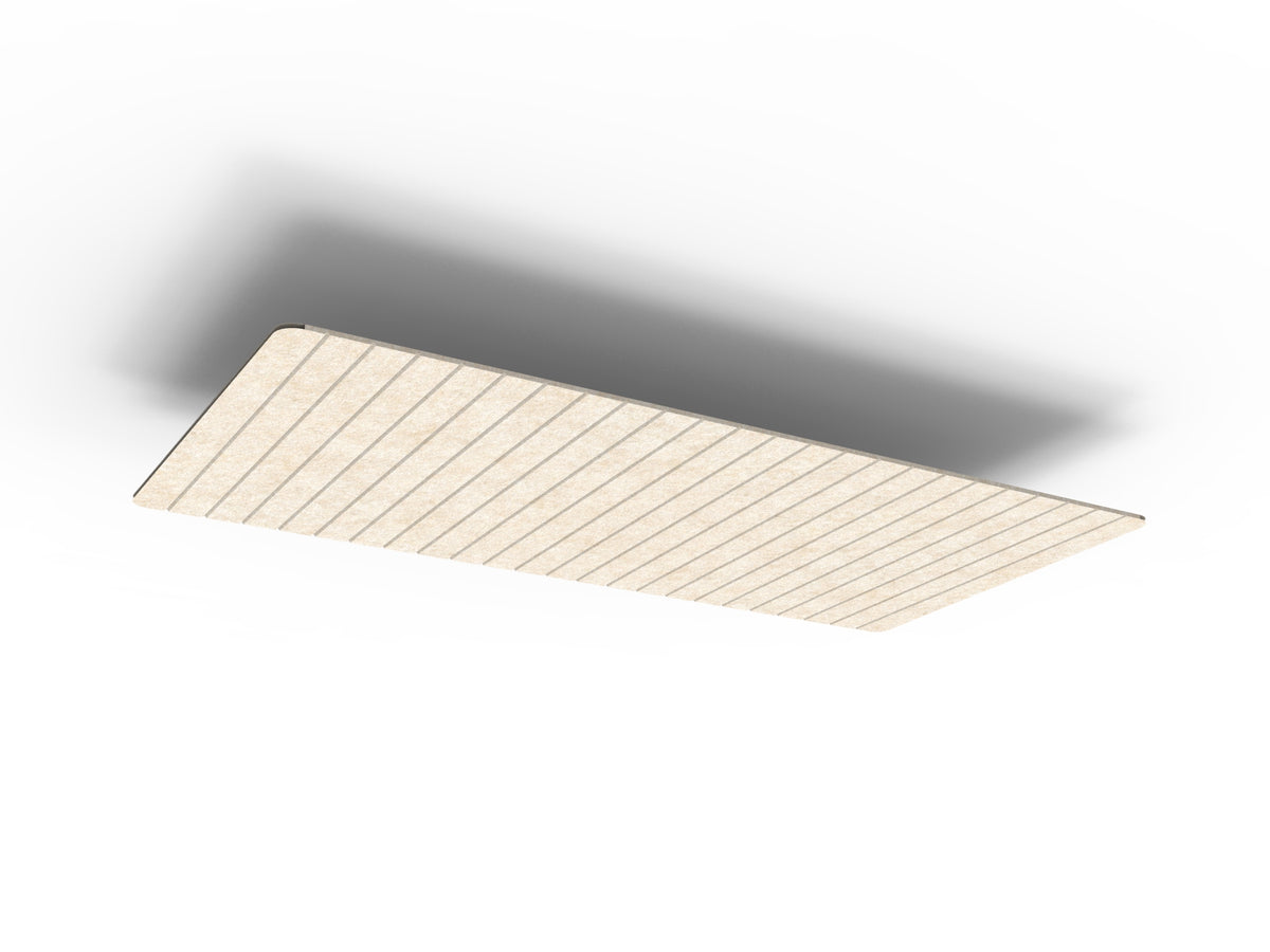 Span Hanging Ceiling Panel – V Groove Horizon in Truffle 080