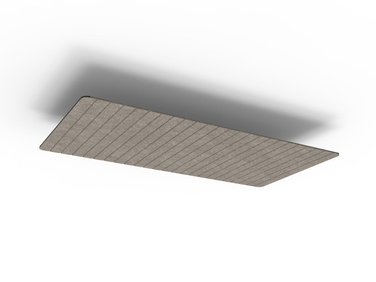 Span Hanging Ceiling Panel – V Groove Horizon in Drift 130
