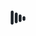 Panel Acoustics logo concept A - sound wave settling
